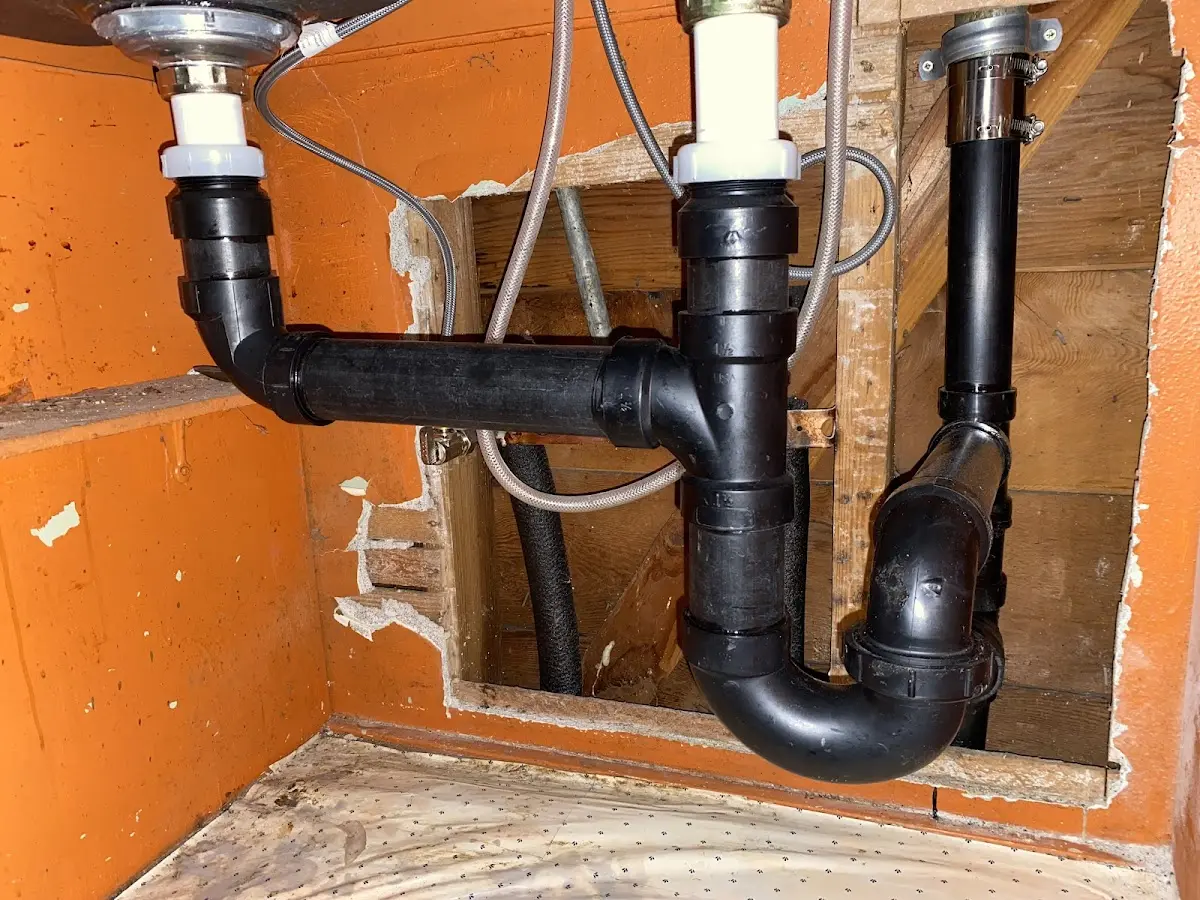 Professional Repiping Services equipment and tools on the job in Lansing